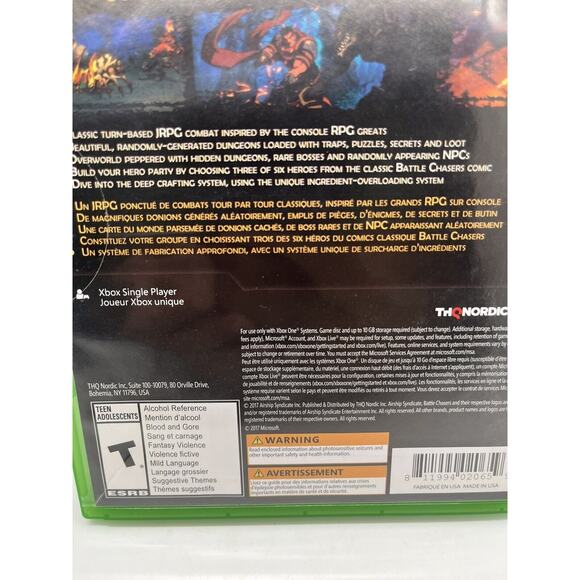 Battle Chasers: Nightwar (Microsoft Xbox One, 2017) - TESTED - Picture 4 of 6